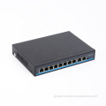 PoE Injector Power over Ethernet 8Port CCTV PoE Switches 48v Manufactory